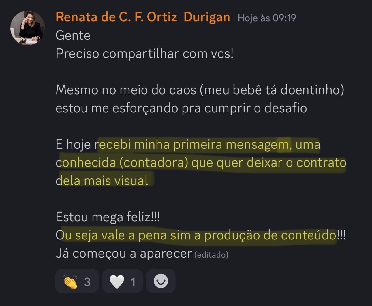Registro da comunidade TLBC