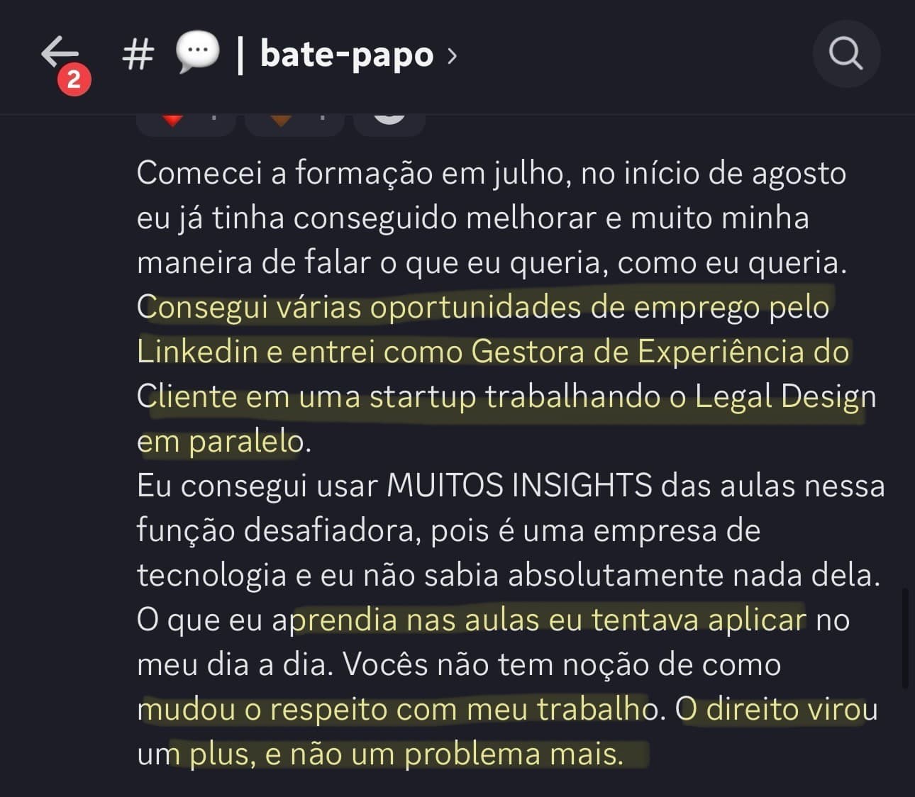 Registro da comunidade TLBC