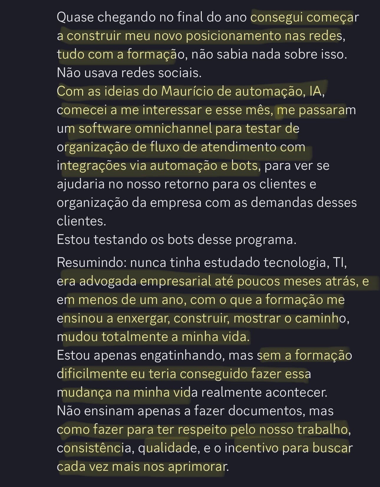 Registro da comunidade TLBC